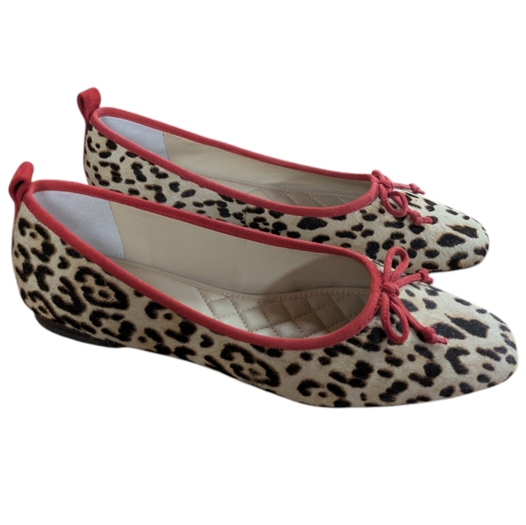 J. McLaughlin Anastasia Haircalf Ballet Flat Size 8 - Picture 2 of 11